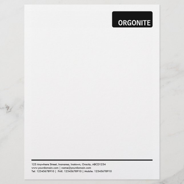 Top Tag v3 - Black Letterhead (Front)
