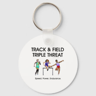 TOP Track Triple Threat Keychain