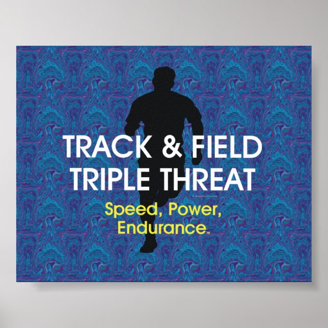 TOP Track Triple Threat Poster (Front)