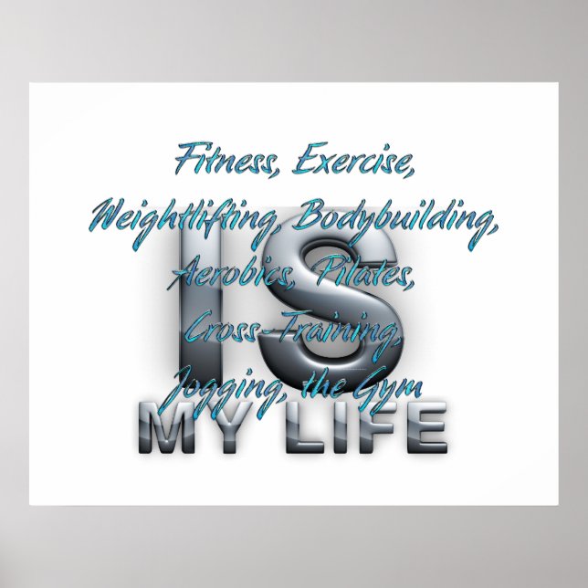 TOP Training Is My Life Poster (Front)