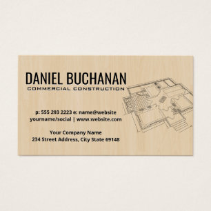 Top View Blueprint   Wood Background
