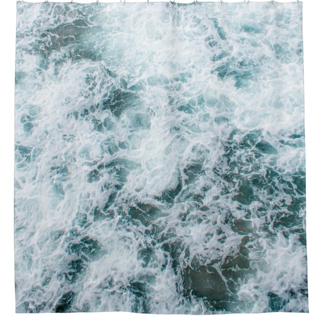 Top view of ocean waves (Front)