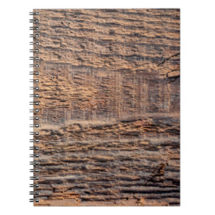 Top view texture of old wood. abstract,aged,antiqu notebook
