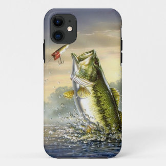 Top Water Action - Largemouth iPhone 11 Case