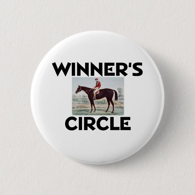 TOP Winner's Circle 2 Inch Round Button (Front)