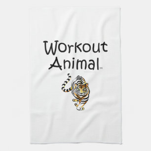 TOP Workout Animal Kitchen Towel