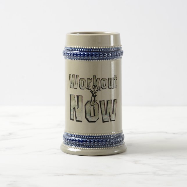 TOP Workout Now Beer Stein (Center)
