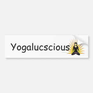 TOP Yogalotus Bumper Sticker