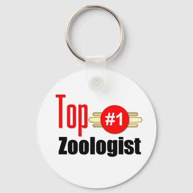 Top Zoologist Keychain (Front)