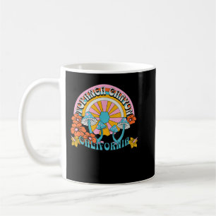 Topanga Canyon California Retro Vintage Psychedeli Coffee Mug