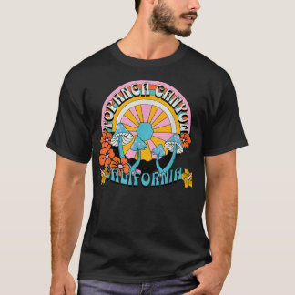 Topanga Canyon California Retro Vintage Psychedeli T-Shirt