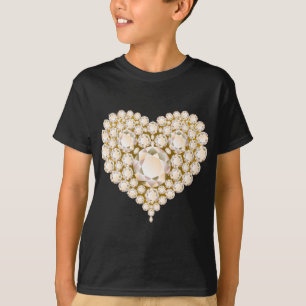 Topaz Heart Gems T-Shirt