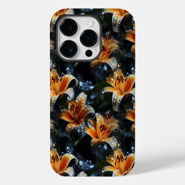 Topaz Lillies  Case-Mate iPhone Case (Back)