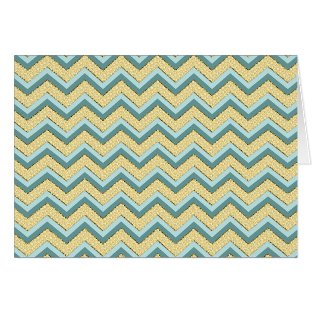 Topaz Parties scintillant Chevron Motif (Devant horizontal)