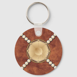 TOPAZ & Pearls CUSTOM KEYCHAIN