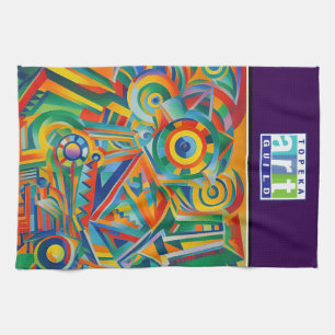 Topeka Art Guild Abstract Kitchen Towel
