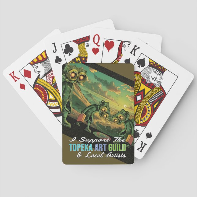 Topeka Art Guild Classic Playing Cards (Back)