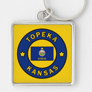 Topeka Kansas Keychain