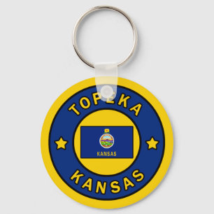 Topeka Kansas Keychain