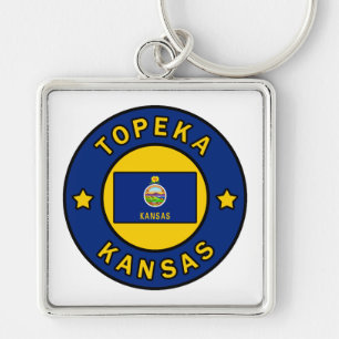 Topeka Kansas Keychain