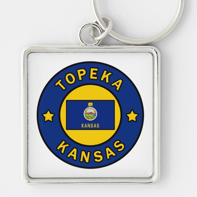 Topeka Kansas Keychain (Front)
