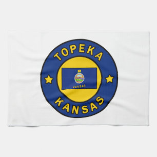 Topeka Kansas Kitchen Towel