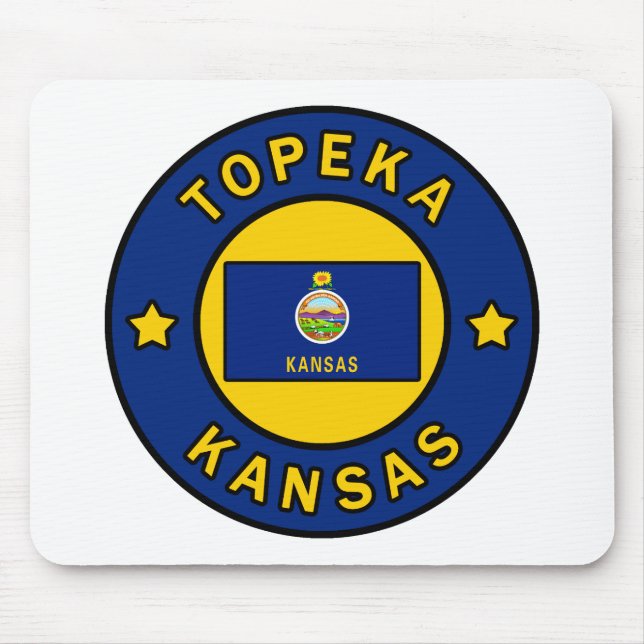 Topeka Kansas Mouse Pad (Front)