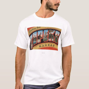 Topeka, KansasLarge Letter ScenesTopeka, KA T-Shirt
