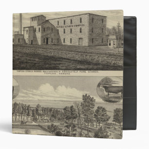 Topeka Starch Worksand Residence of DM Howard Binder