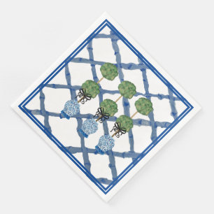 Topiary Chinoiserie Ginger Jar Napkins