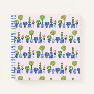 Topiary Garden Spiral Notebook