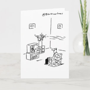Topical Drone Greetings Card