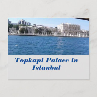 Topkapi Palace in Istanbul, Turkey Postcard