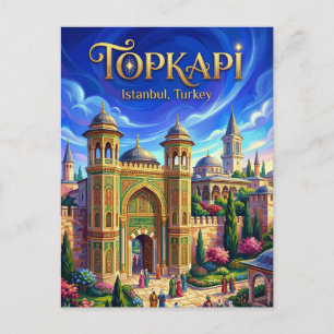 Topkapi Palace, Istanbul, Marmara Postcard