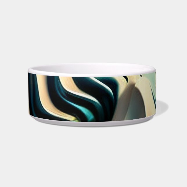 Topographic Currents Bowl (Front)