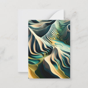 Topographic Currents Card