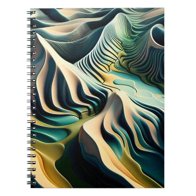 Topographic Currents Notebook (Front)