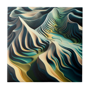 Topographic Currents Tile