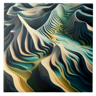 Topographic Currents Tile