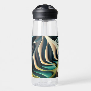 Topographic Currents Water Bottle