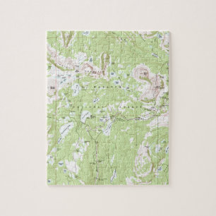 Topographic Map Jigsaw Puzzle