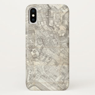 Topographic Map of Ancient Rome, Italy Case-Mate iPhone Case