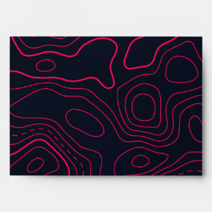 Topographic Map Pattern Envelope