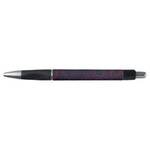 Topographic Map Pattern Pen