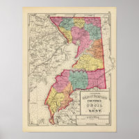 Topographical atlas of Maryland counties