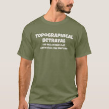 Topographical Betrayal The Map Lied Funny Text