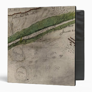 Topographical chart of the battlefield of the Litt Binder