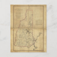 Topographical Map Province of New Hampshire (1784)