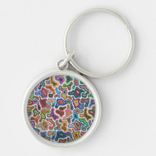 Topography Keychain