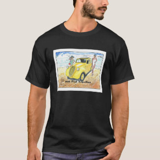 Topolino Fiat 1937. Watercolor done in Italy. T-Shirt